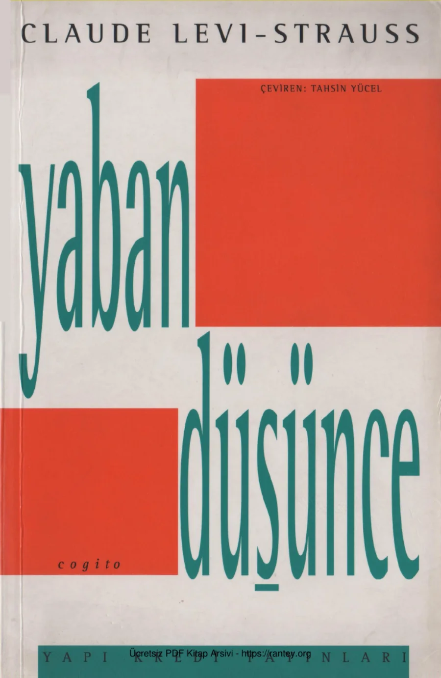 Yaban Düşünce kapak görseli