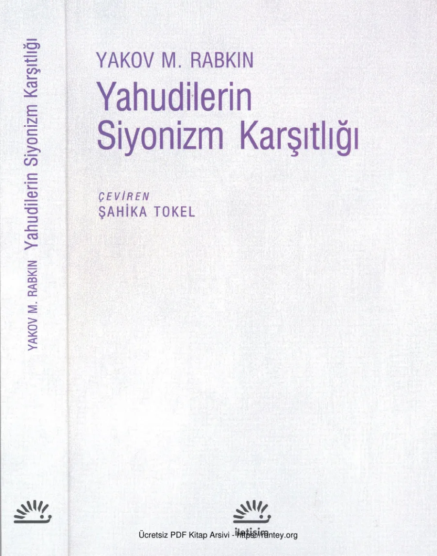 Yahudilerin Siyonizm Karşıtlığı İletişim Yayınları kapak görseli