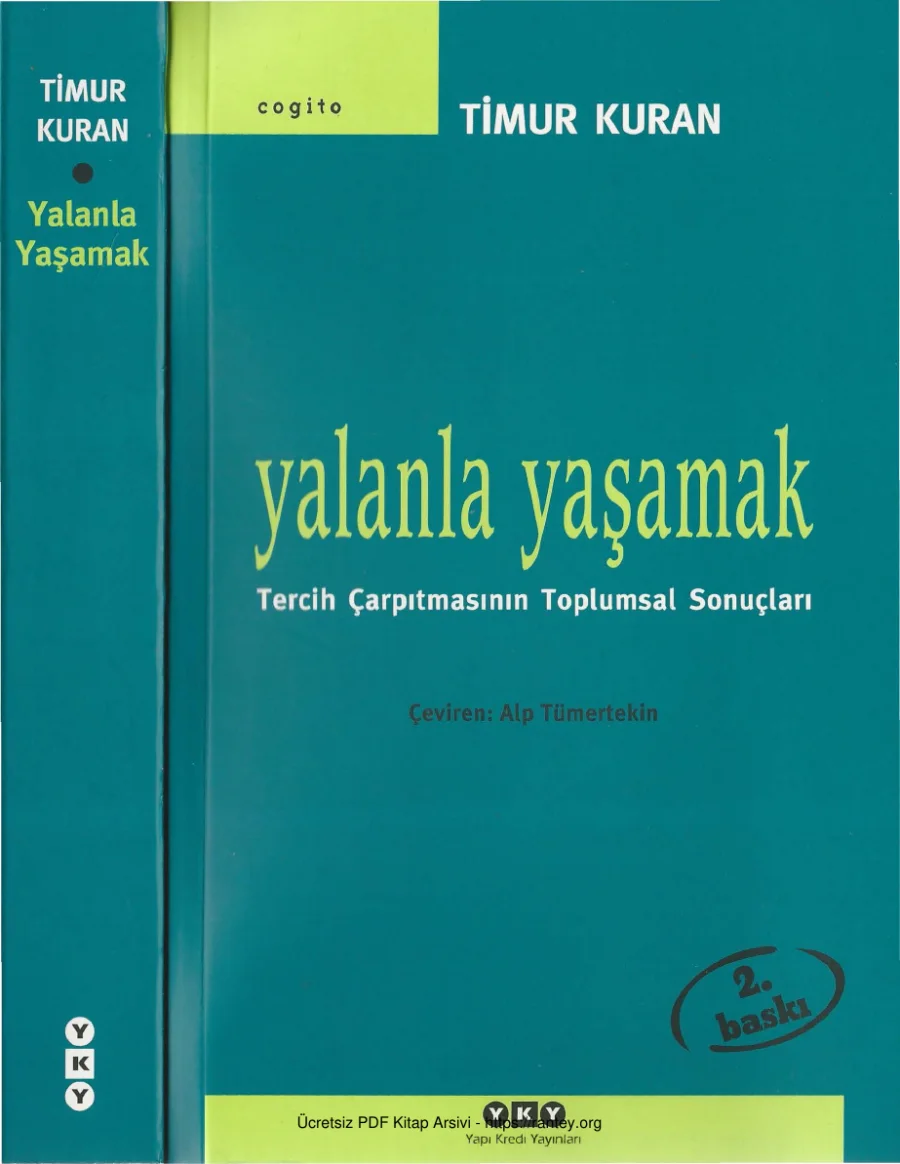 Yalanla Yaşamak kapak görseli