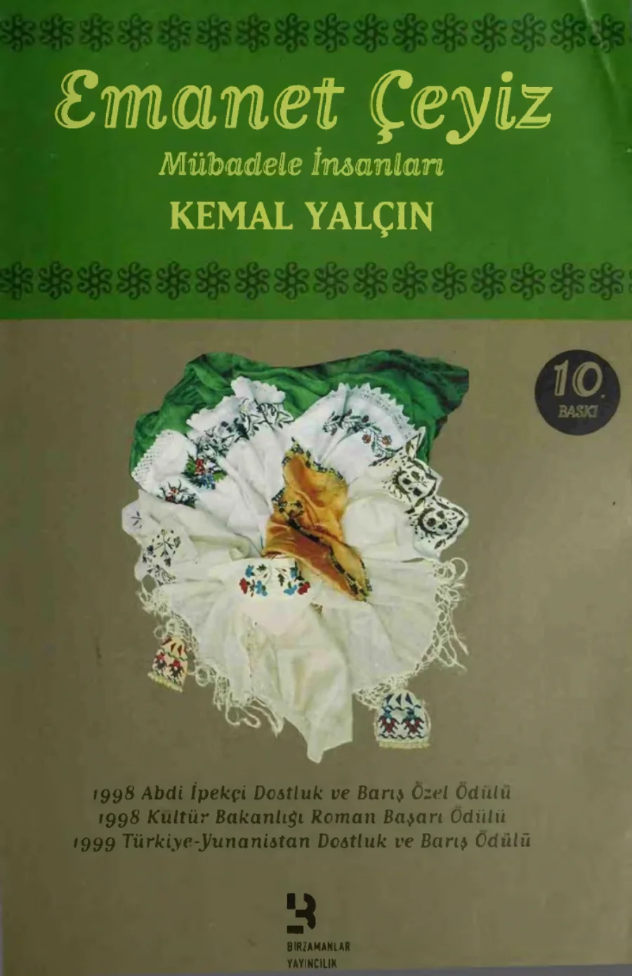 Yalçın Emanet Çeyiz Mübadele İnsanları Birzamanlar Yayınları kapak görseli