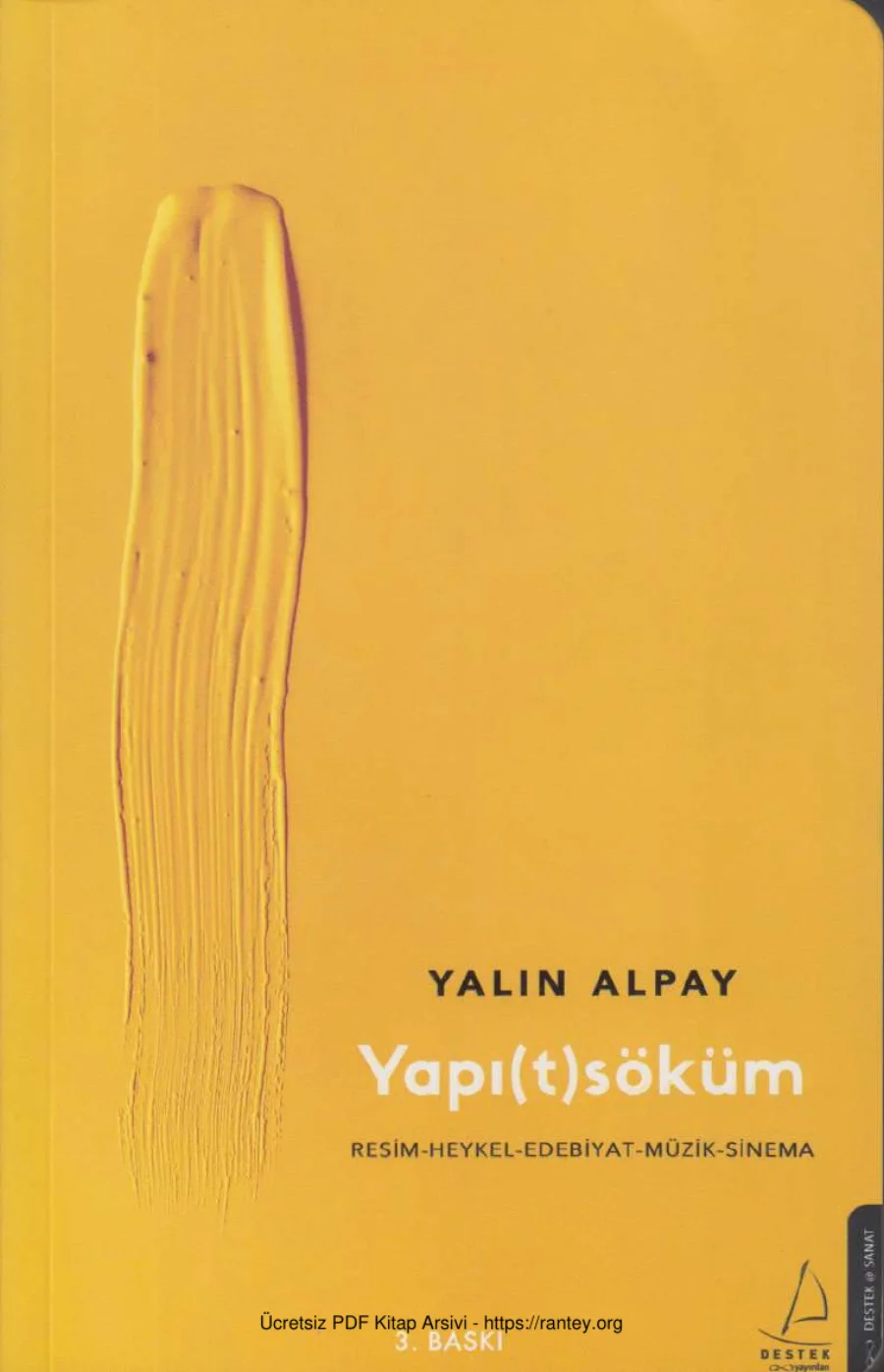 Yalın Alpay Yapıtsöküm kapak görseli