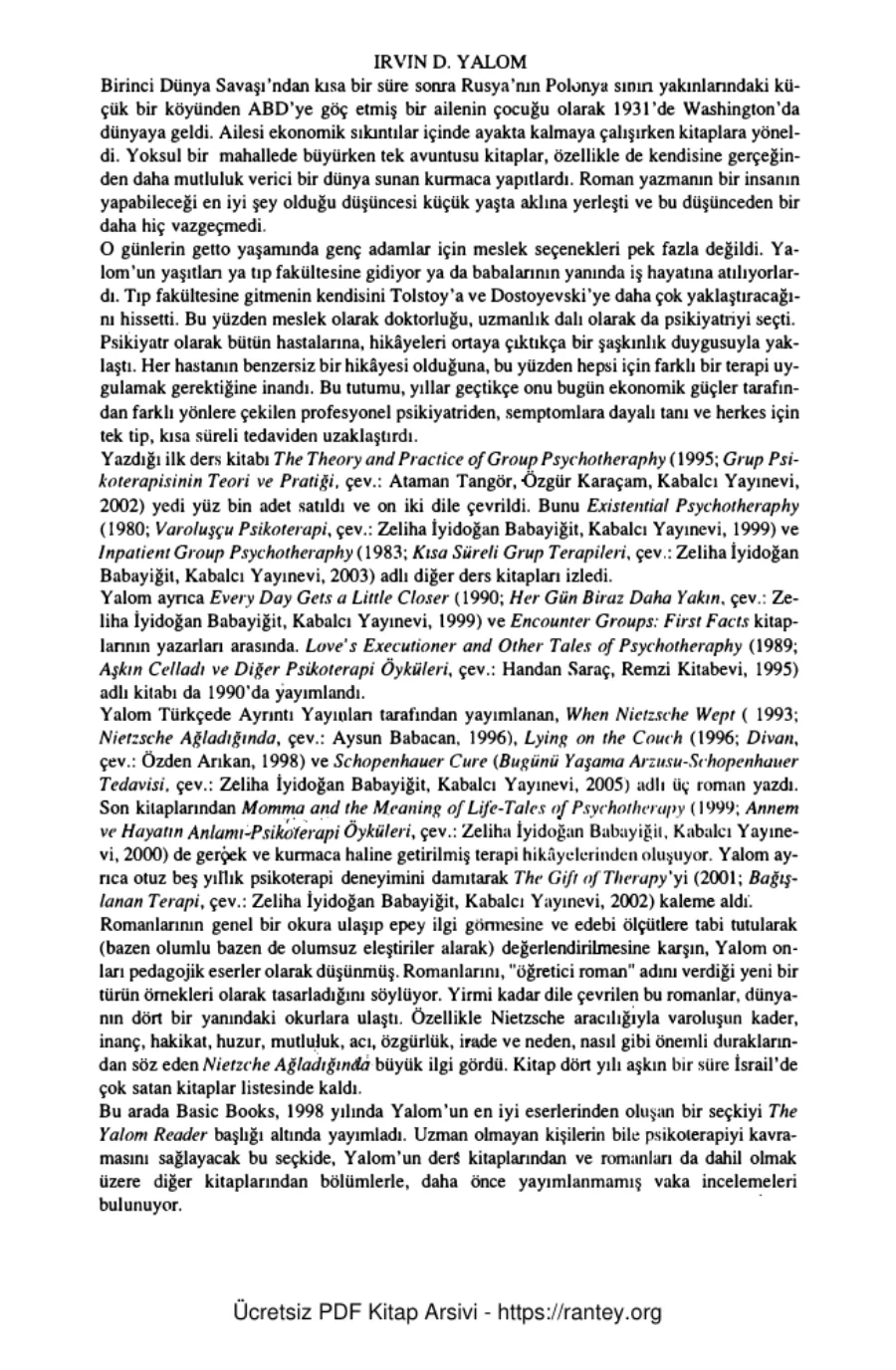 Yalom Nietzsche Ağladığında kapak görseli