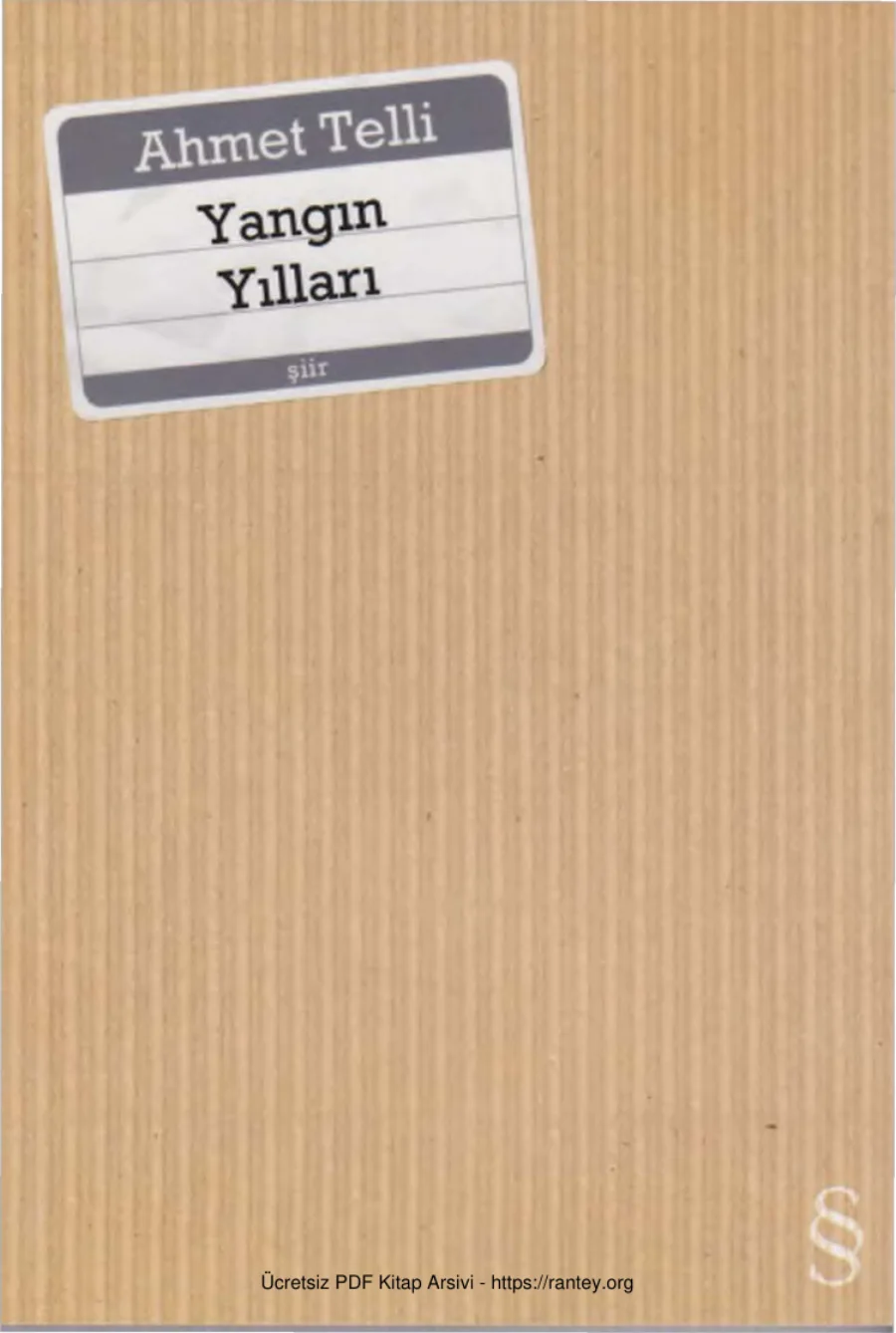 Yangın Yılları kapak görseli