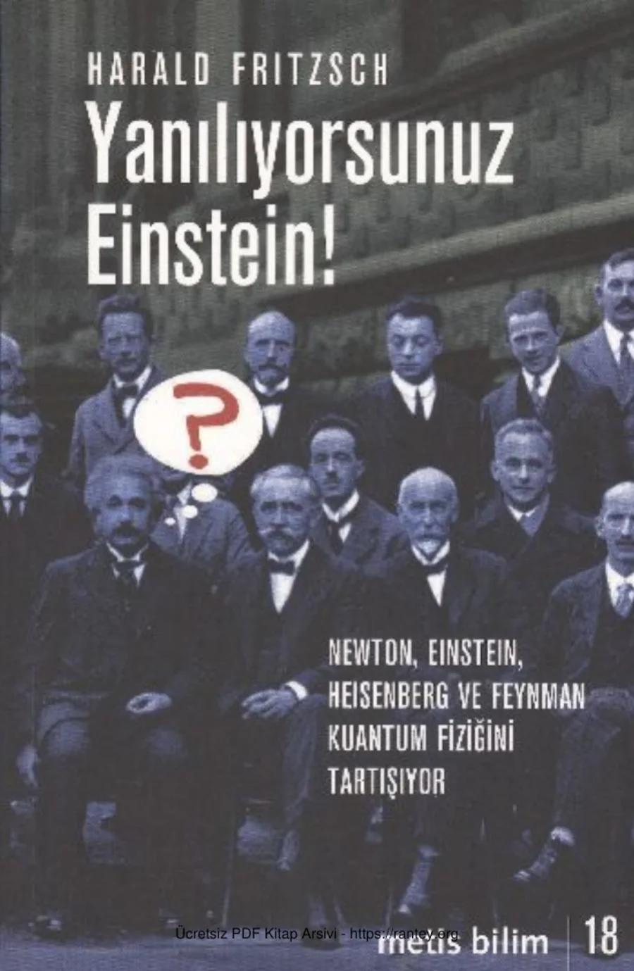 Yanılıyorsunuz Einstein kapak görseli