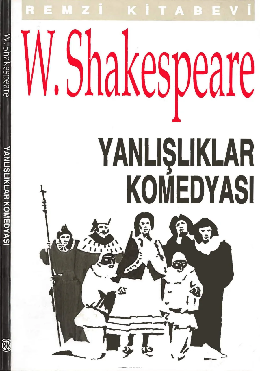 Yanlışlıklar Komedyası kapak görseli