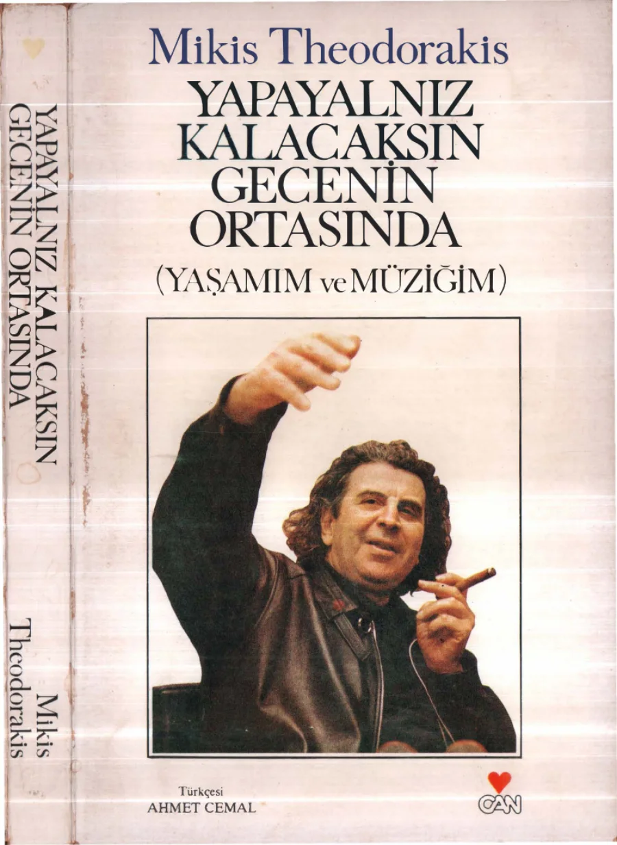 Yapayalnız Kalacaksın Gecenin Ortasında Yaşamım ve Müziğim kapak görseli
