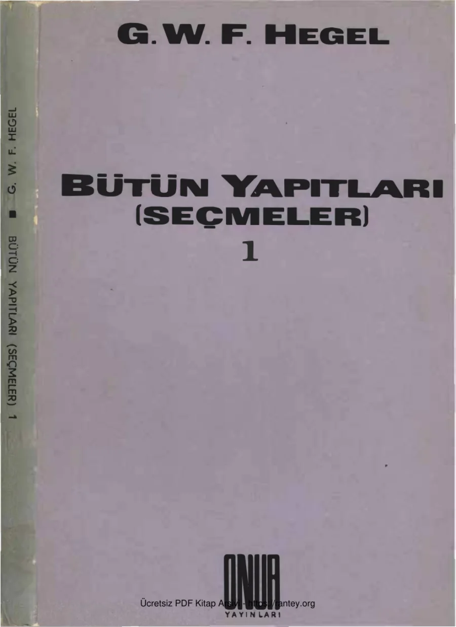 Yapıtları Seçmeler I kapak görseli