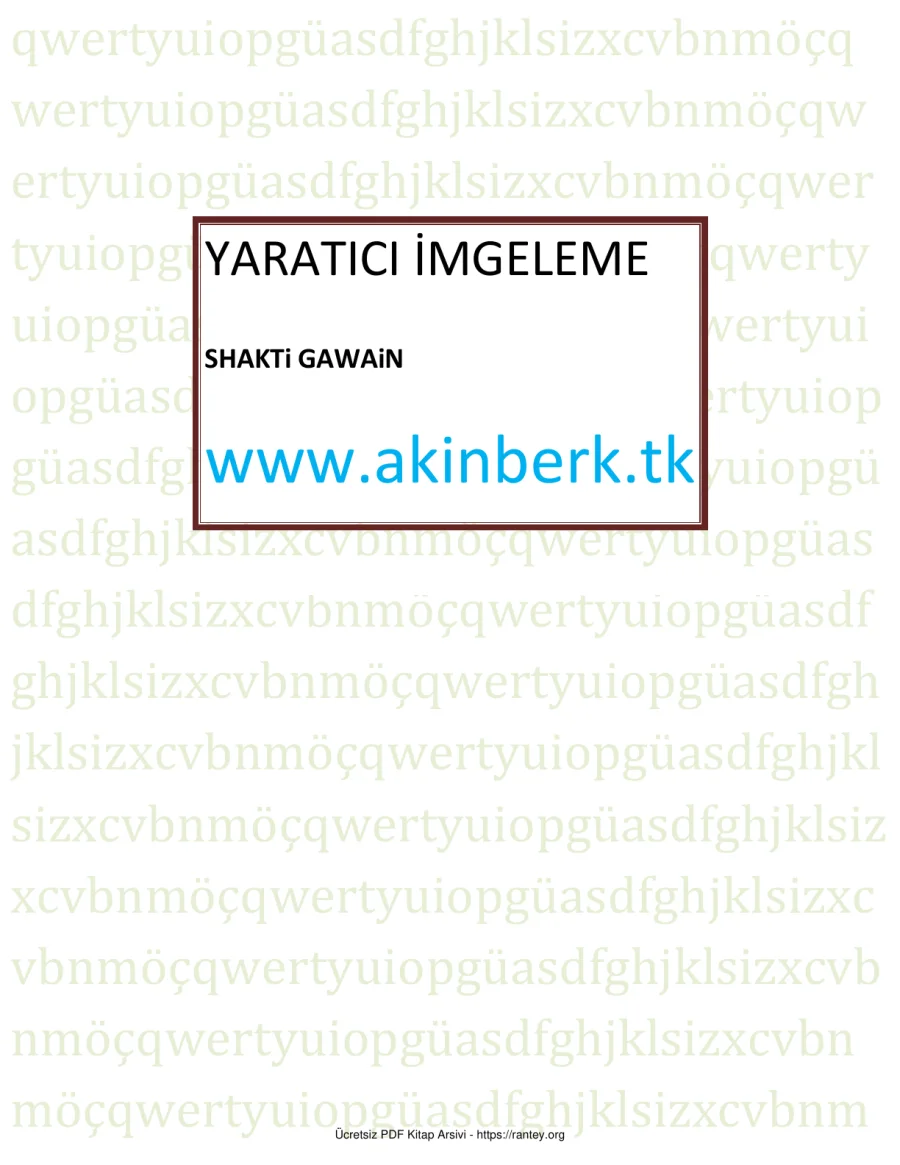 YARATICI İMGELEME kapak görseli