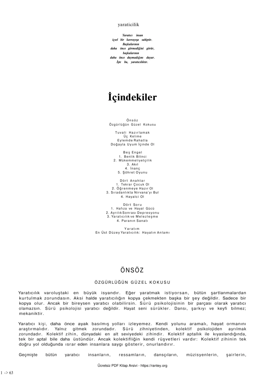yaraticilik kapak görseli