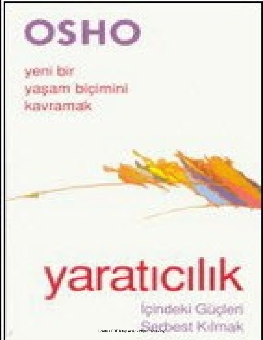 Yaratıcılık Yeni Bir Yaşam Biçimini Kavramak kapak görseli