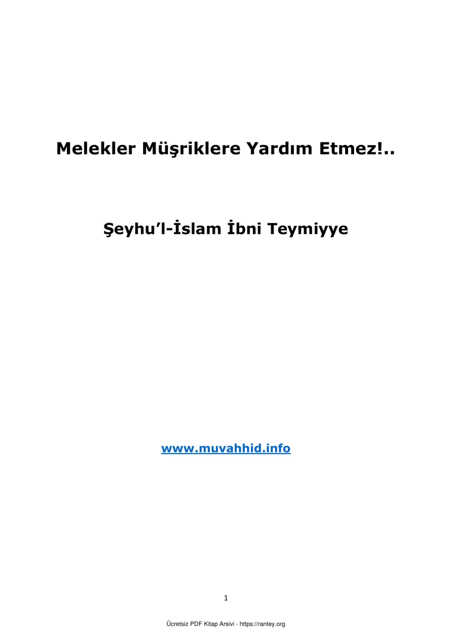 Yardım Etmez İbni Teymiyye Ebu Abdulmumin Tekin Mıhçı kapak görseli