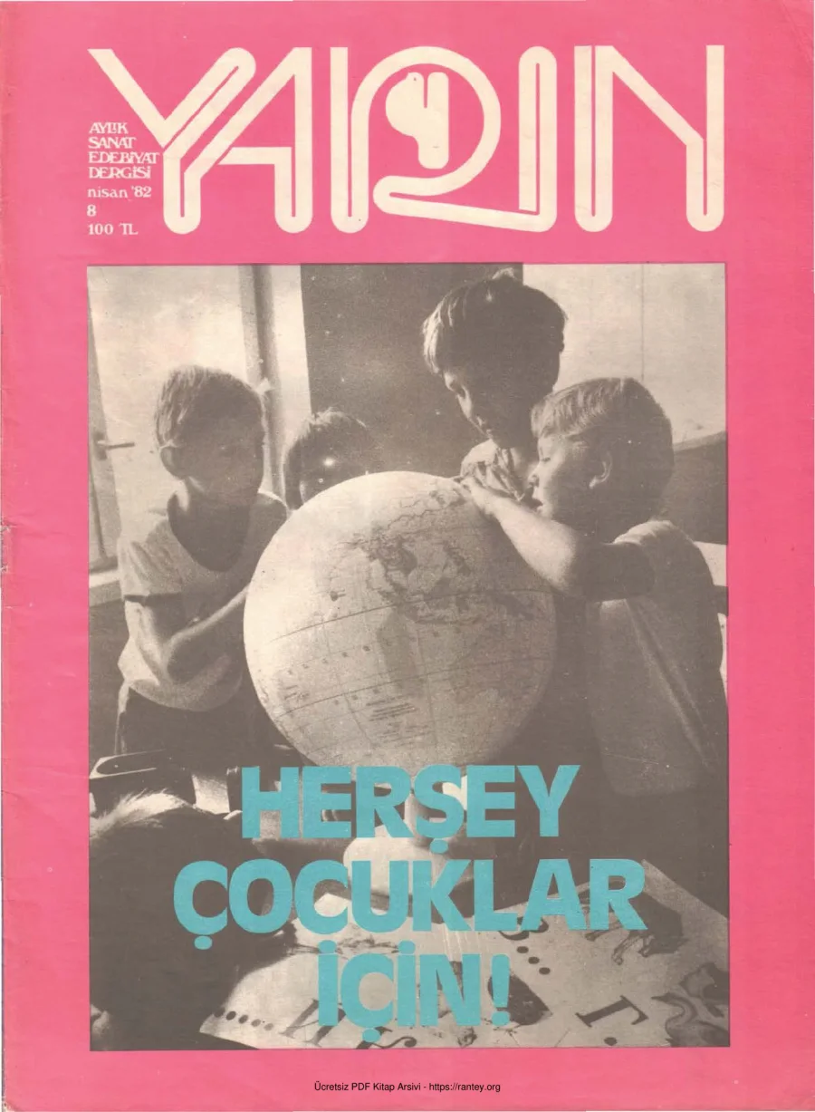 Yarın Sayı 08 Nisan 1982 kapak görseli