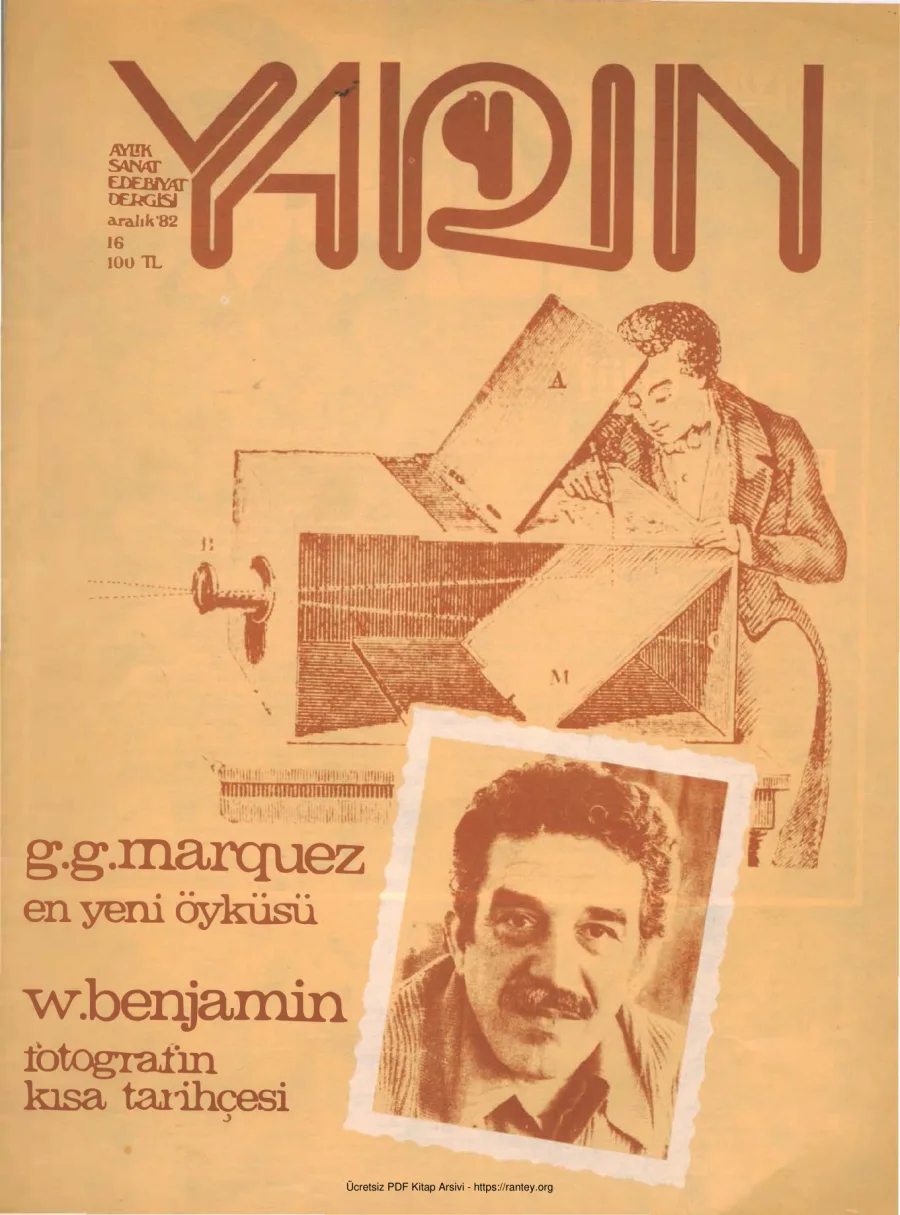 Yarın Sayı 16 Aralık 1982 kapak görseli