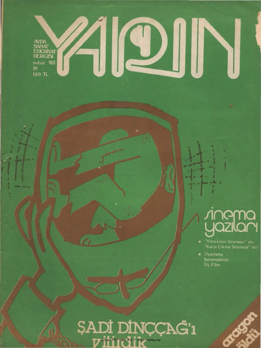 Yarın Sayı 18 Şubat 1983 kapak görseli