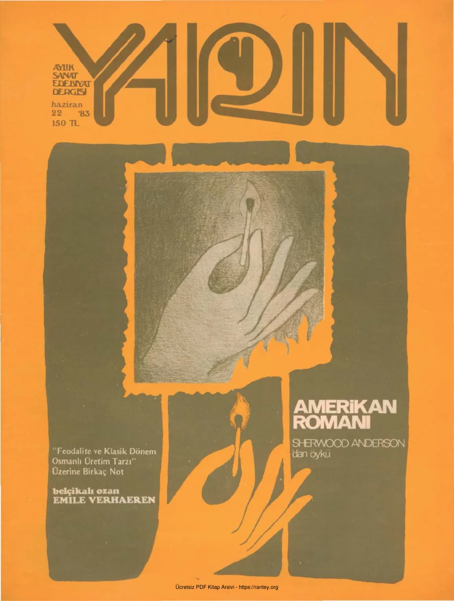 Yarın Sayı 22 Haziran 1983 kapak görseli