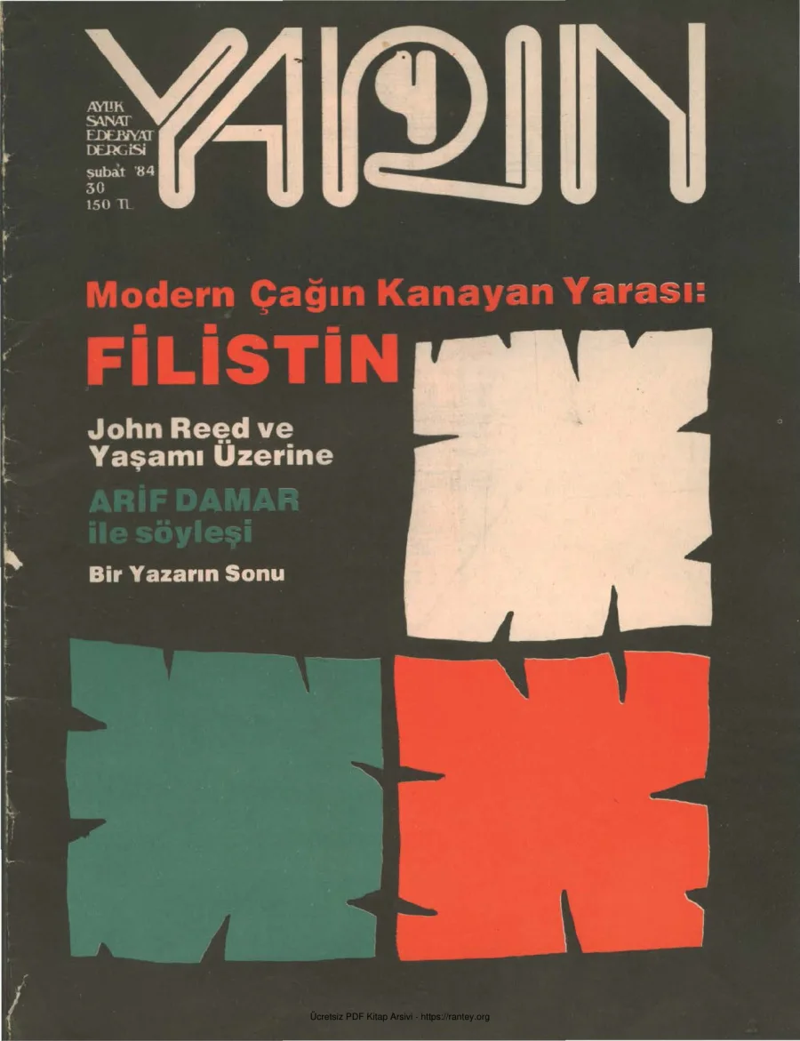 Yarın Sayı 30 Şubat 1984 kapak görseli
