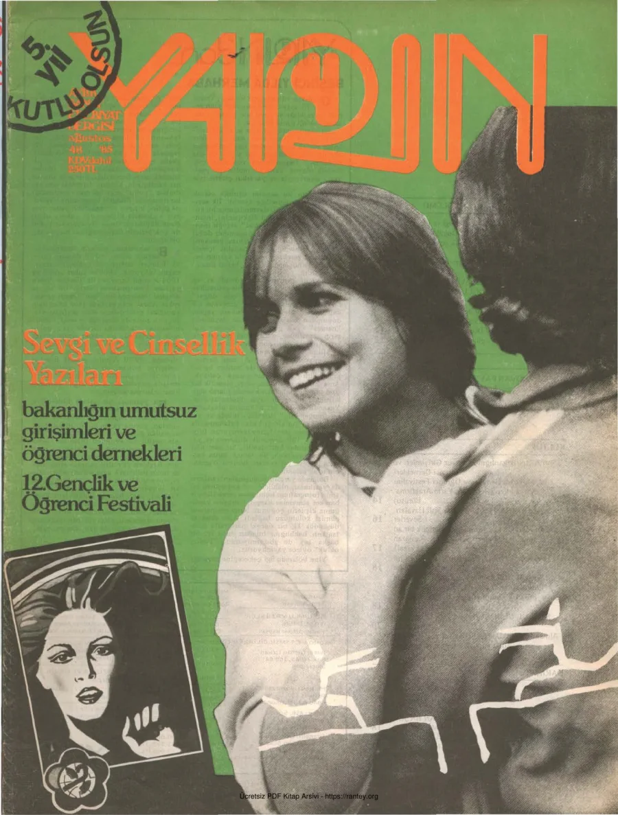 Yarın Sayı 48 Ağustos 1985 kapak görseli