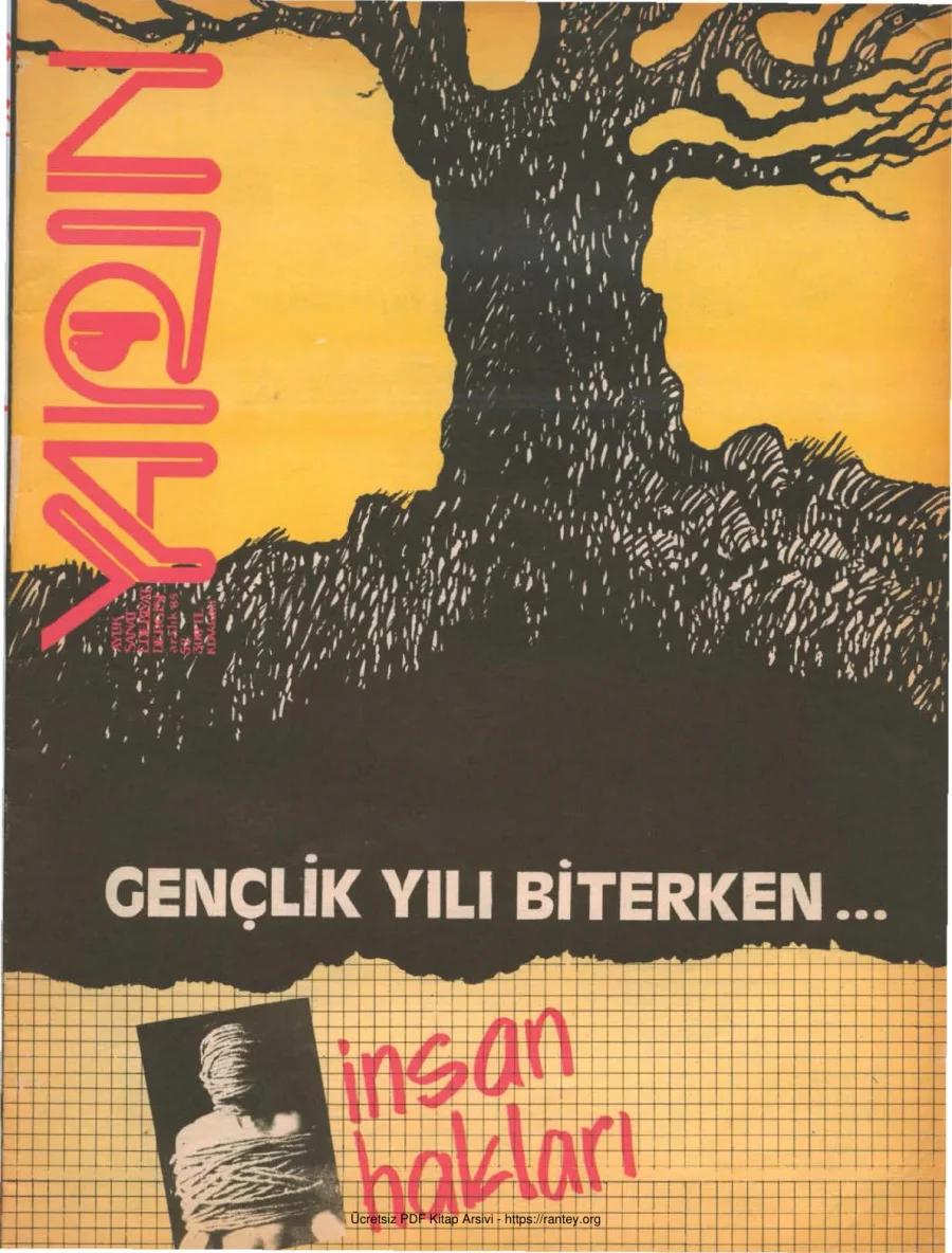 Yarın Sayı 52 Aralık 1985 kapak görseli