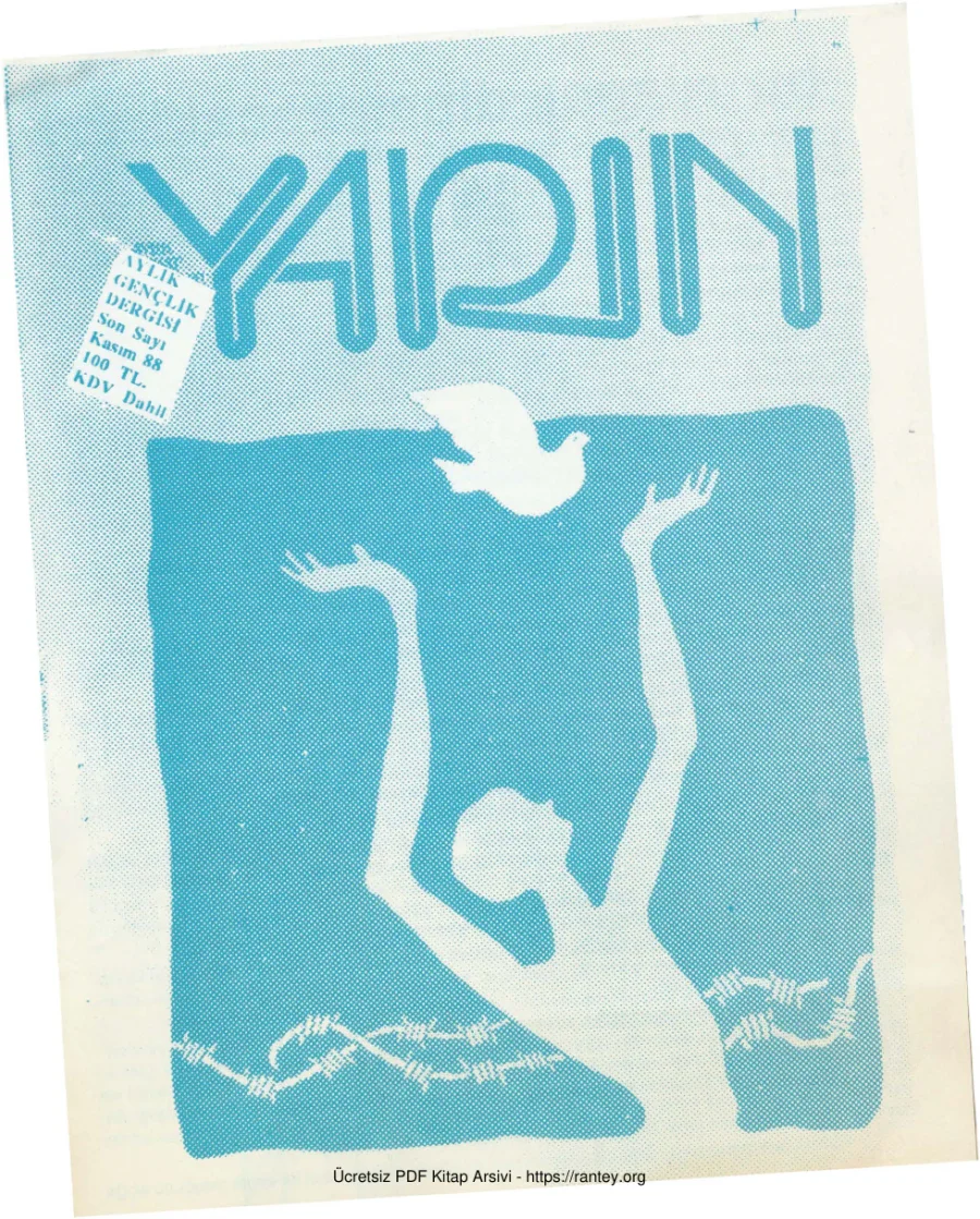 Yarın Sayı 83 Kasım 1988 kapak görseli
