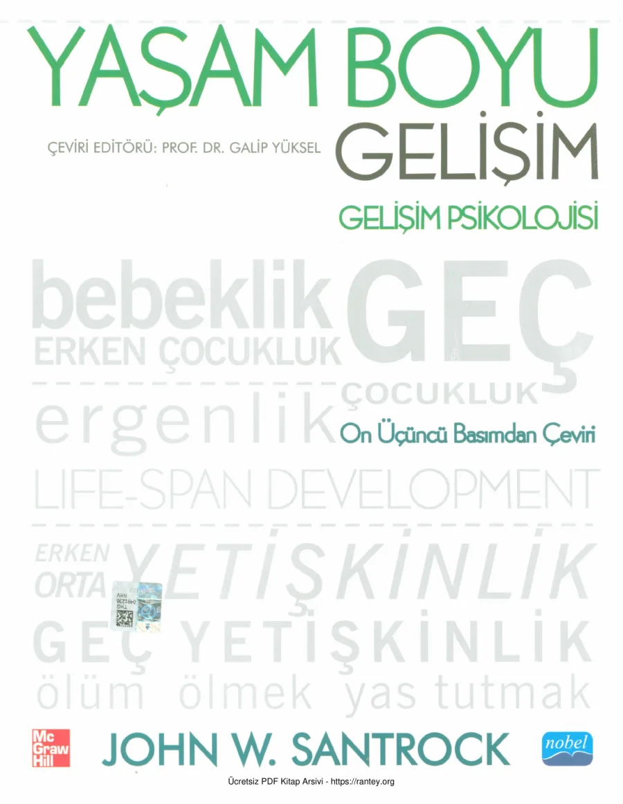 Yaşam Boyu Gelişim kapak görseli