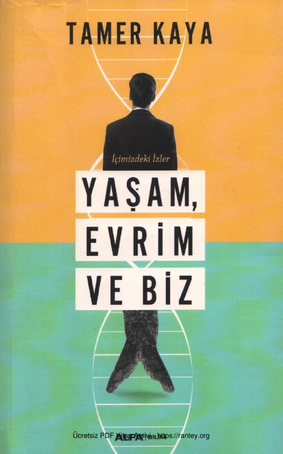 Yaşam Evrim ve Biz kapak görseli