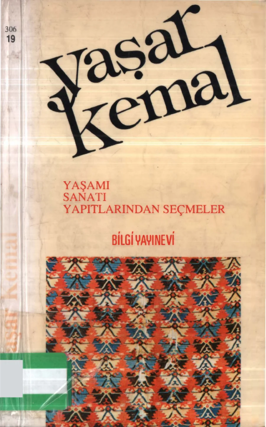 Yaşar Kemal kitap kapağı
