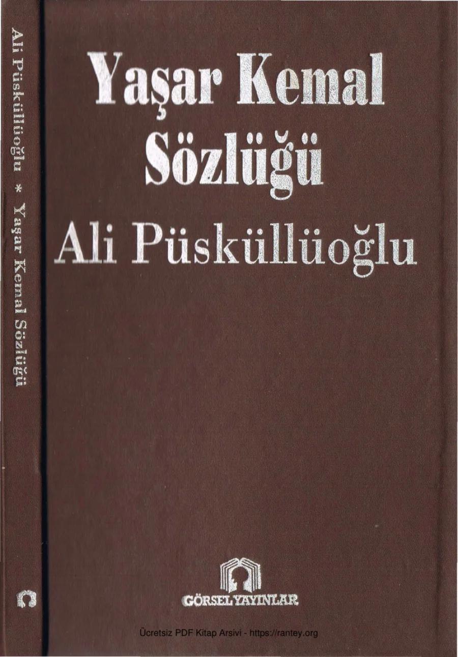 Yaşar Kemal Sözlüğü kapak görseli