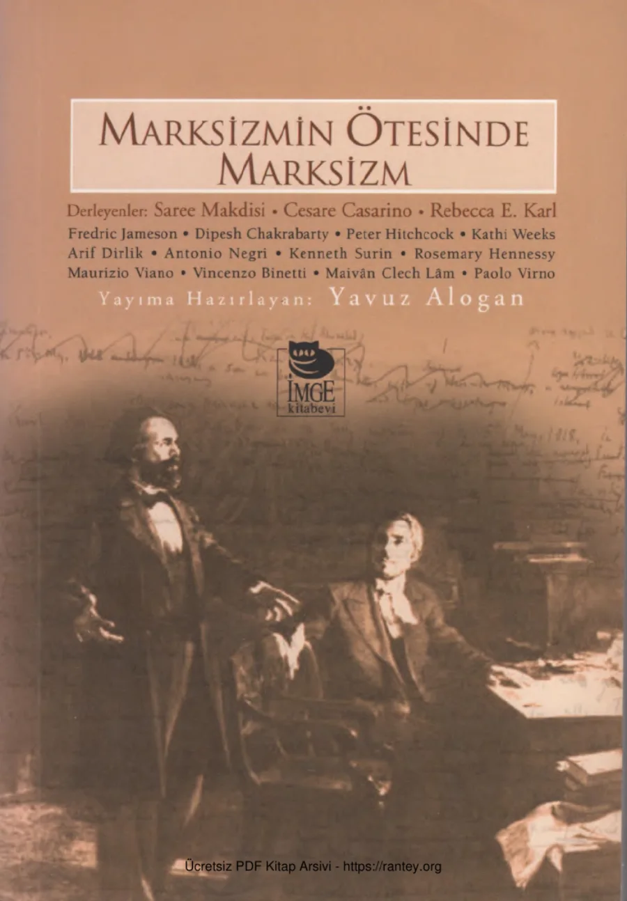 Yavuz Alogan Marksizmin Ötesinde Marksizm kapak görseli