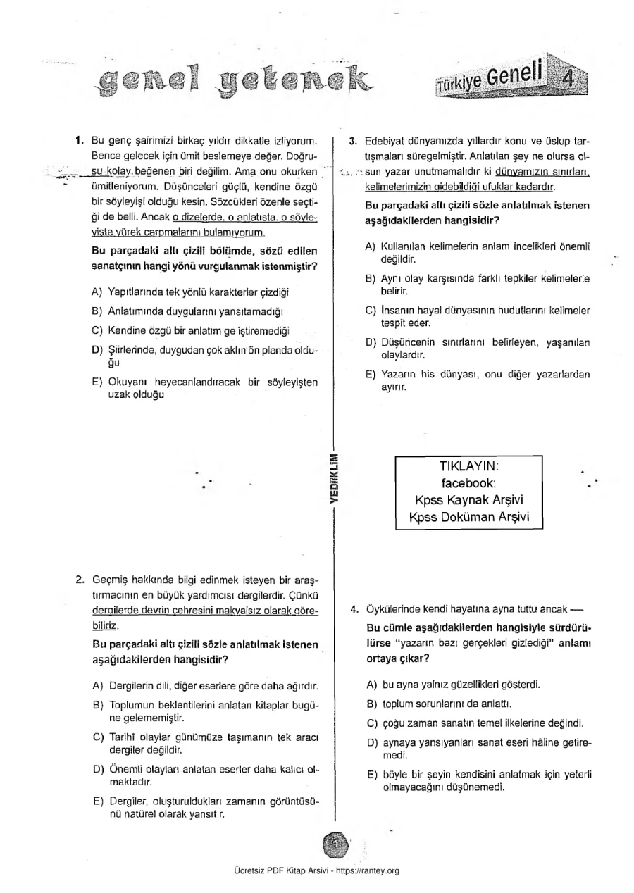 Yediiklim 2016 Tg4 GyGk kapak görseli