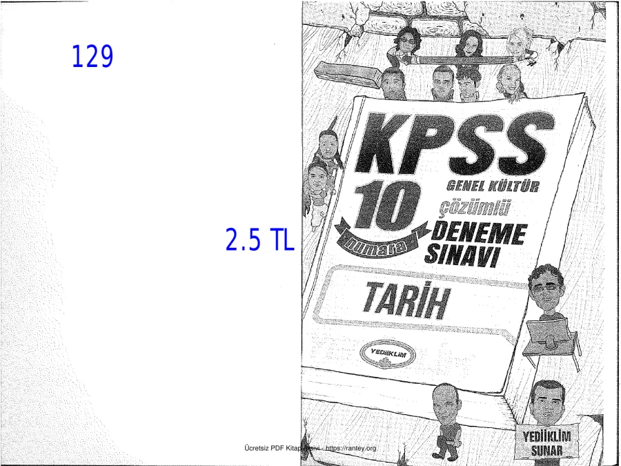 yediiklim tarih deneme1 kapak görseli