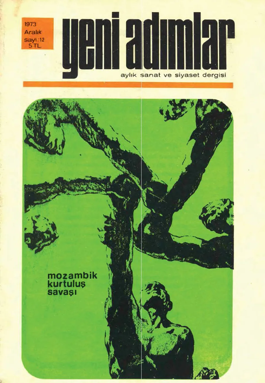 Yeni Adımlar Sayı 12 Aralık kitap kapağı