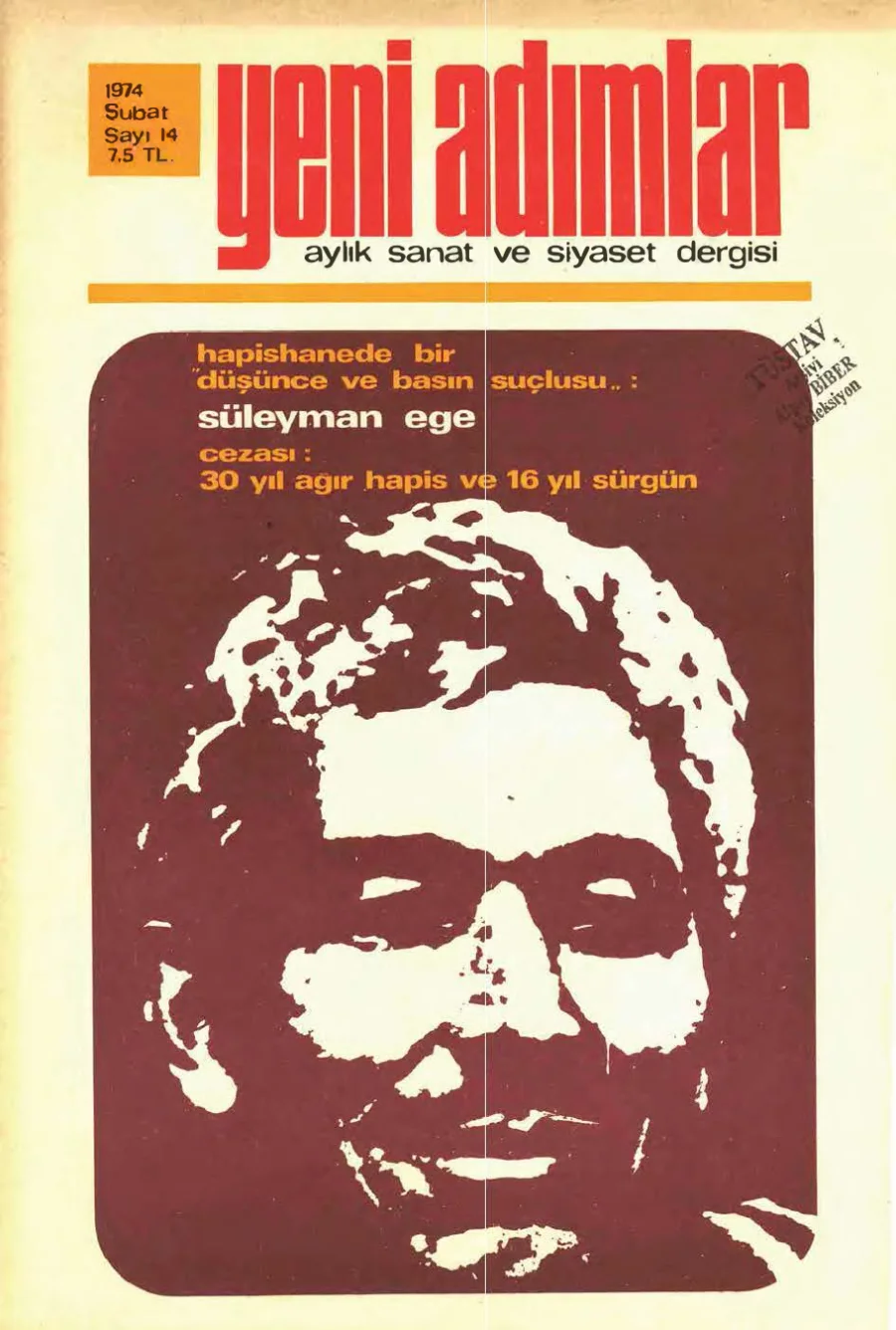 Yeni Adımlar Sayı 14 Şubat kitap kapağı