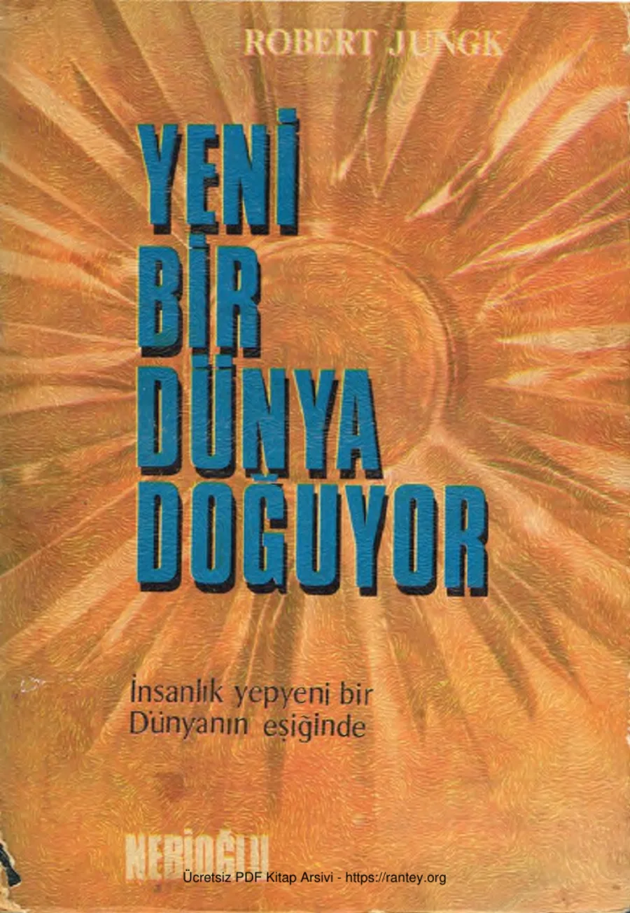Yeni Bir Dünya Doğuyor Nebioğlu Yayınları kapak görseli