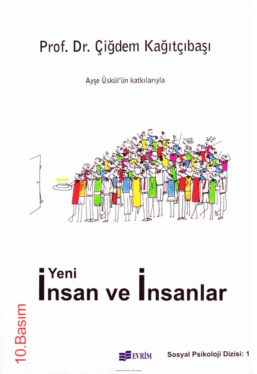 Yeni İnsan ve İnsanlar Evrim Yayınları kapak görseli