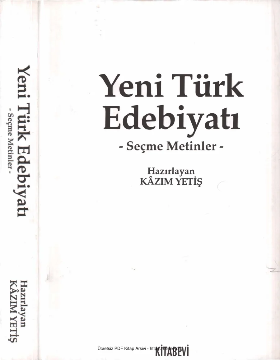 Yeni Türk Edebiyatı Kitabevi Yayınları kapak görseli