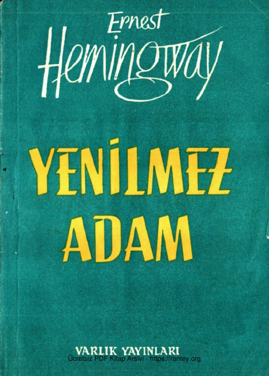 Yenilmez Adam kapak görseli