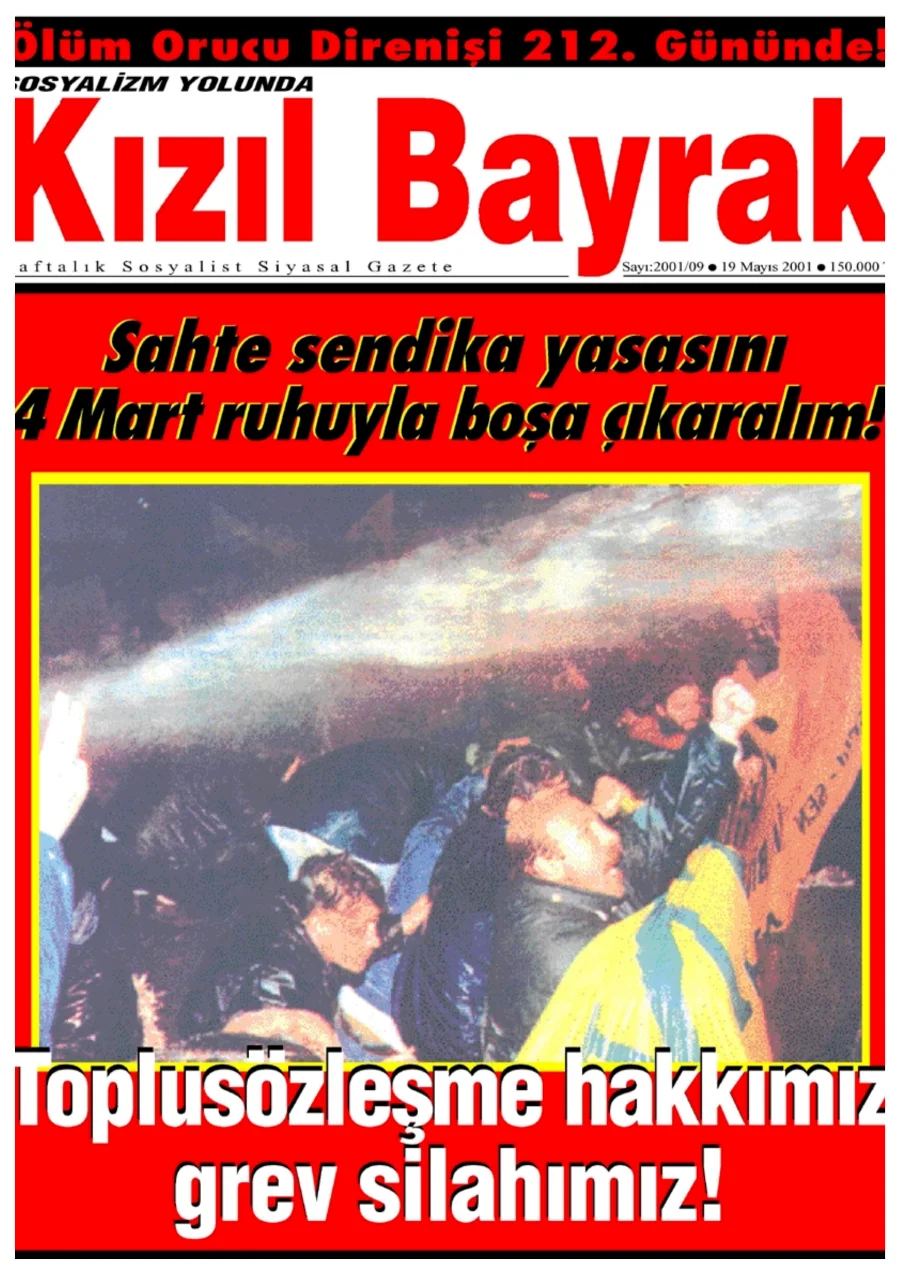 Yıl 2001 Sayı 19 19 Mayıs kitap kapağı