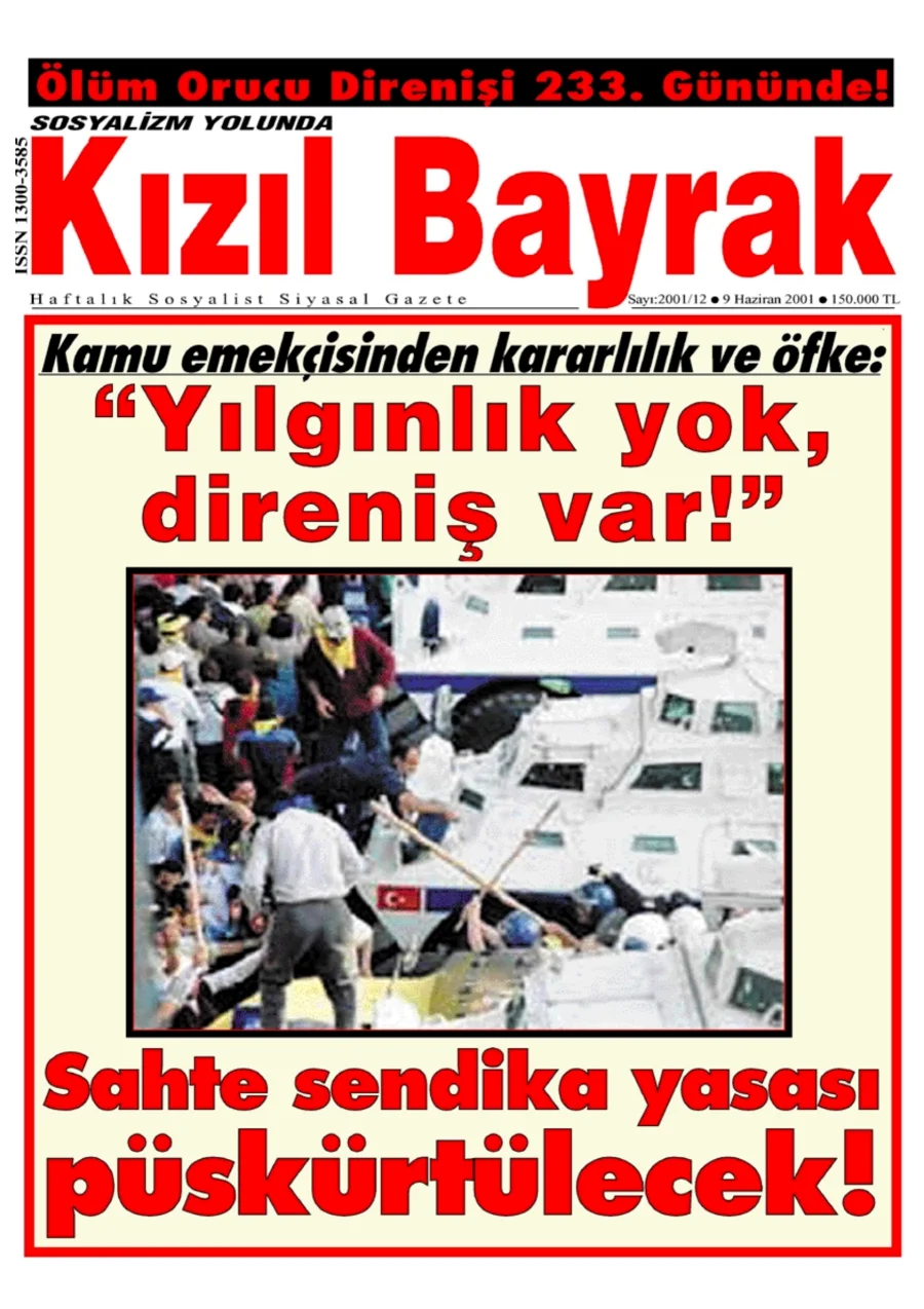 Yıl 2001 Sayı 22 09 Haziran kitap kapağı