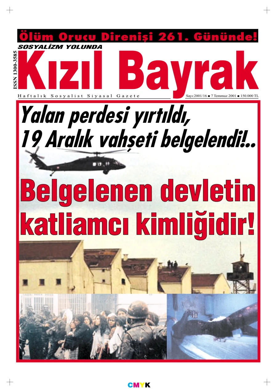 Yıl 2001 Sayı 26 07 Temmuz kitap kapağı
