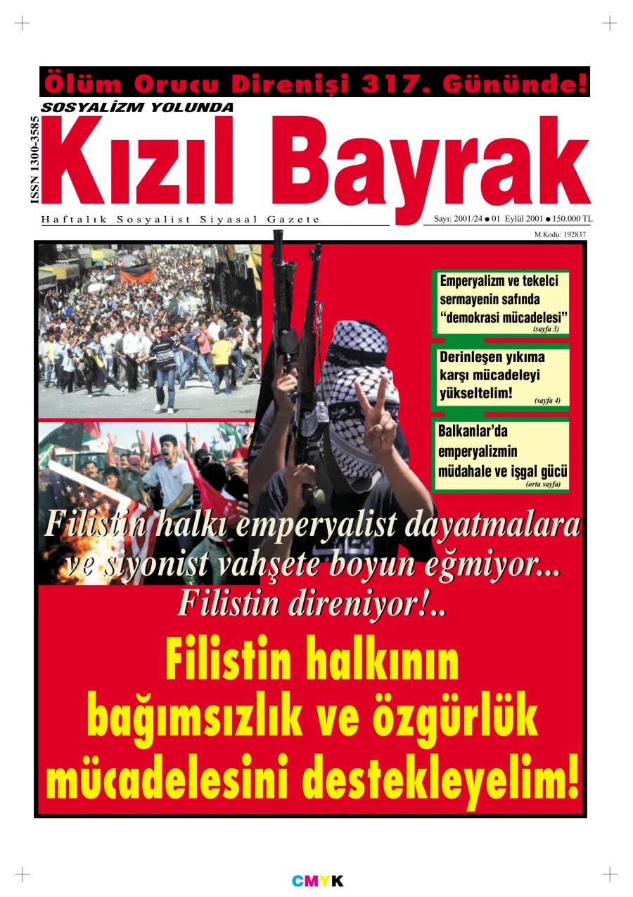 Yıl 2001 Sayı 34 01 Eylül kapak görseli
