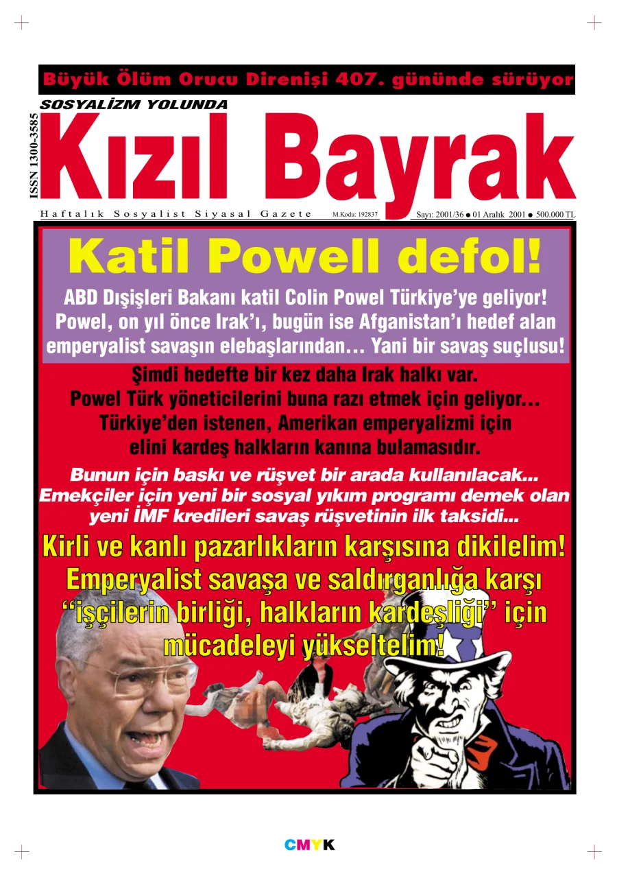 Yıl 2001 Sayı 47 01 Aralık kapak görseli