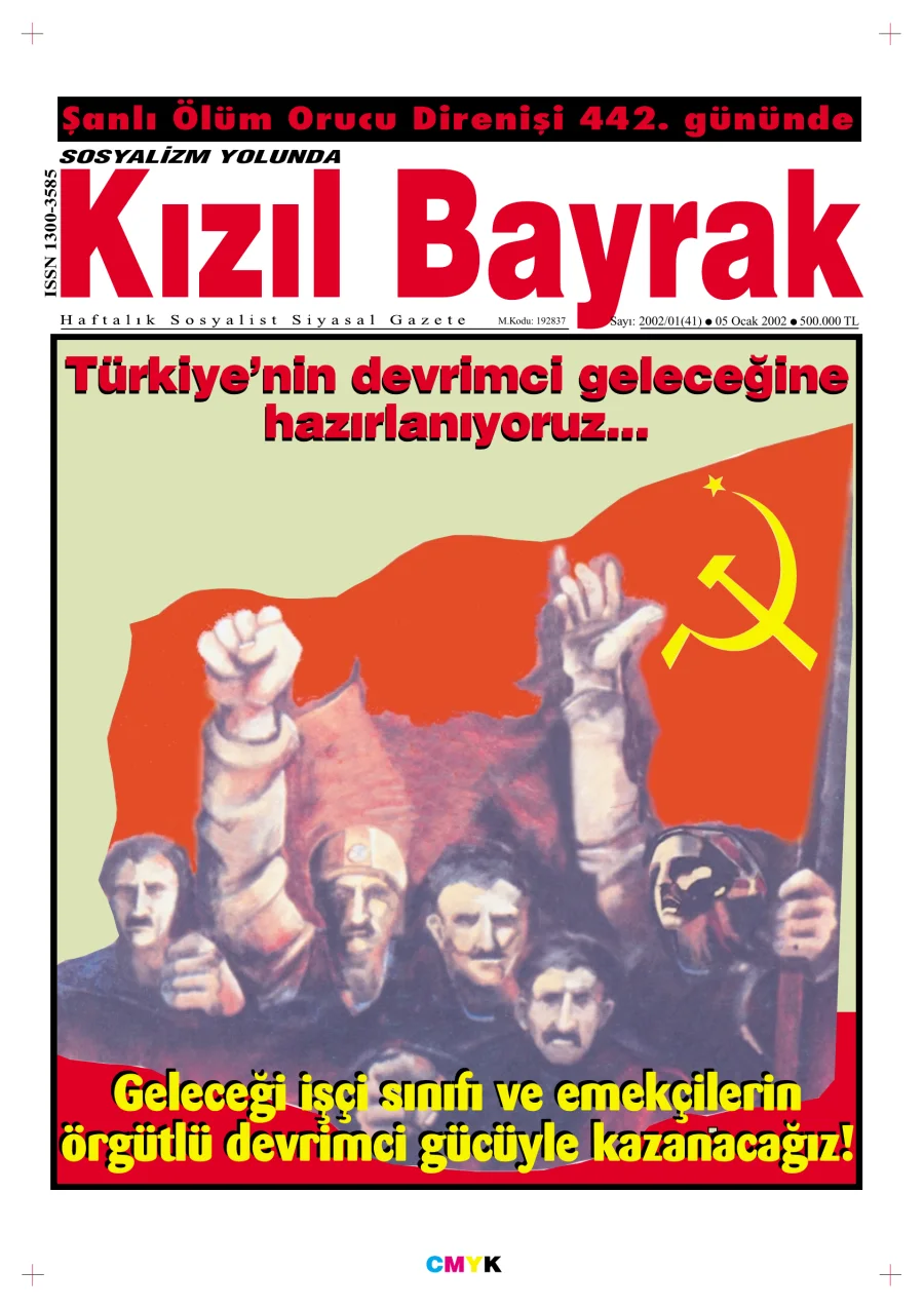 Yıl 2002 Sayı 01 5 Ocak kitap kapağı