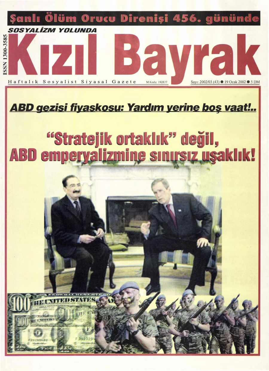 Yıl 2002 Sayı 03 19 Ocak kitap kapağı