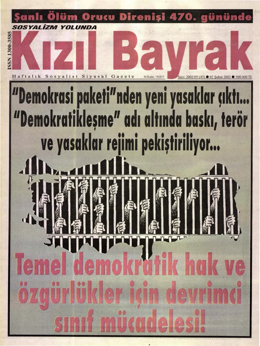 Yıl 2002 Sayı 05 2 Subat kapak görseli