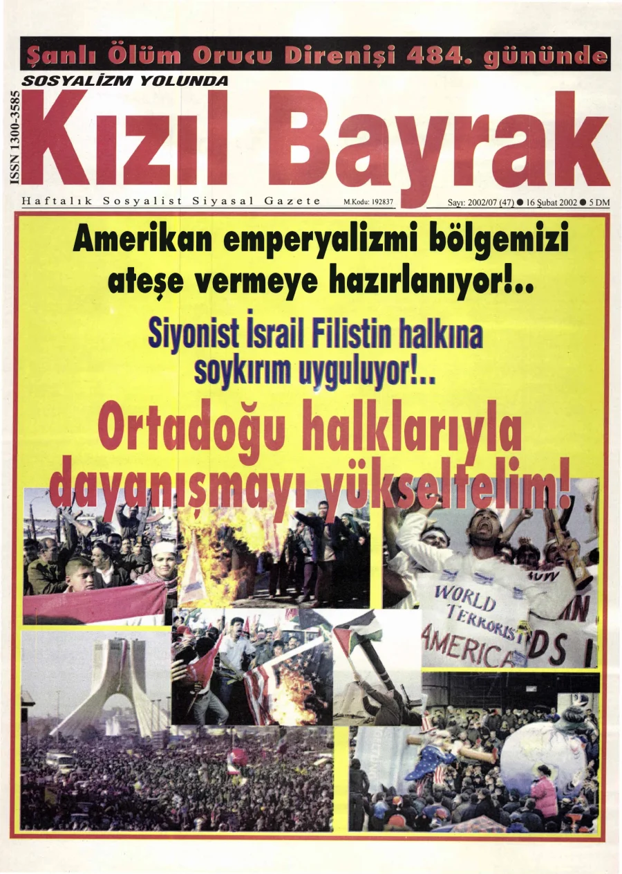 Yıl 2002 Sayı 07 16 Subat kapak görseli