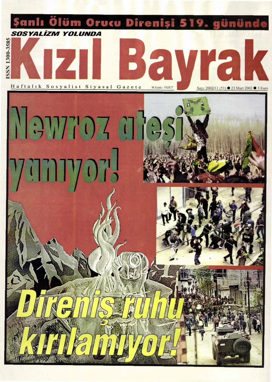Yıl 2002 Sayı 11 23 Mart kapak görseli