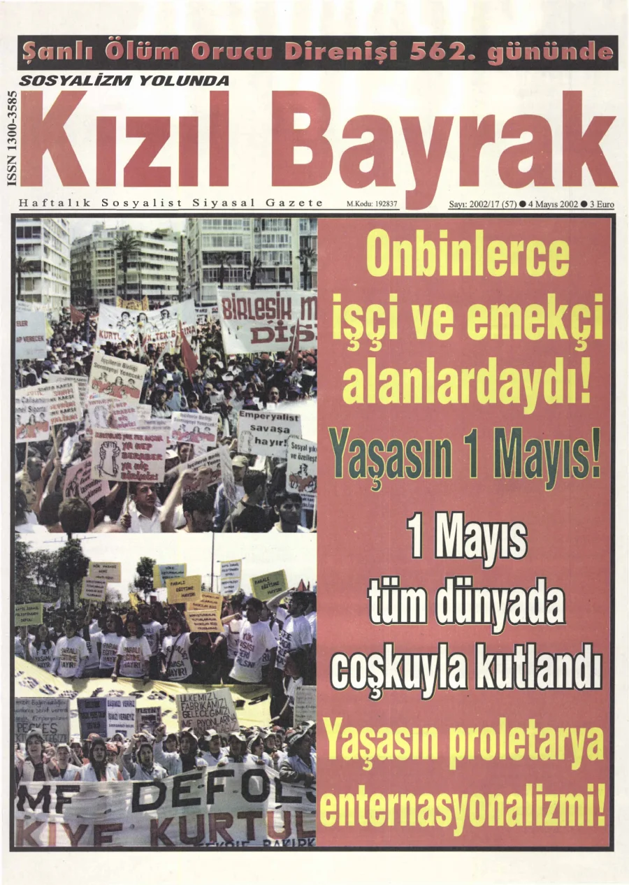 Yıl 2002 Sayı 17 4 Mayis kapak görseli