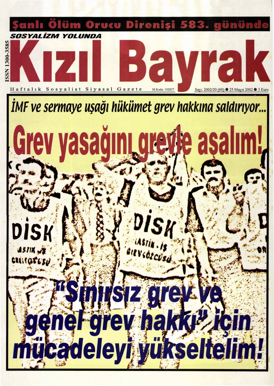 Yıl 2002 Sayı 20 25 Mayis kapak görseli