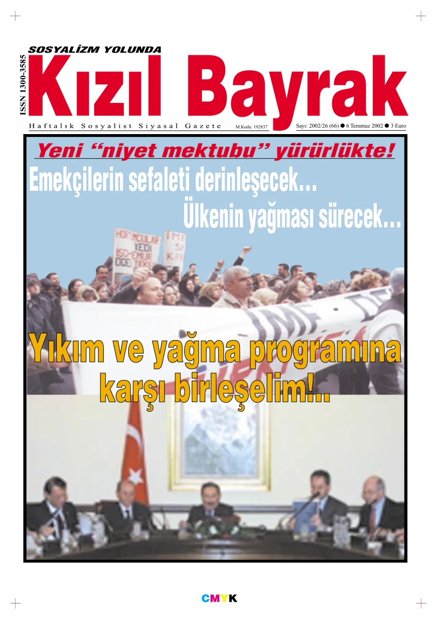 Yıl 2002 Sayı 26 6 Temmuz kapak görseli