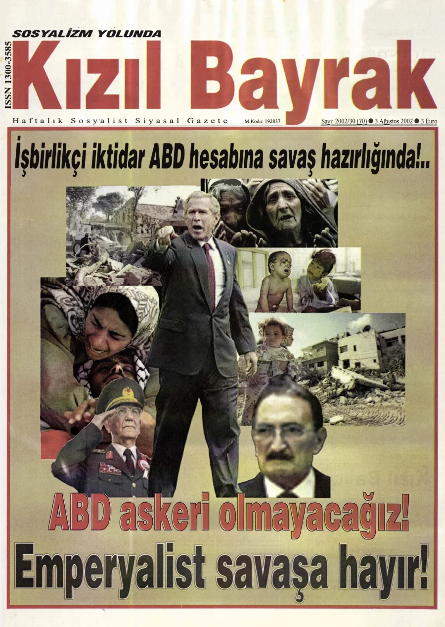 Yıl 2002 Sayı 30 3 Agustos kapak görseli